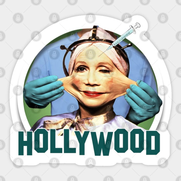 Hollywood Sticker by Indecent Designs